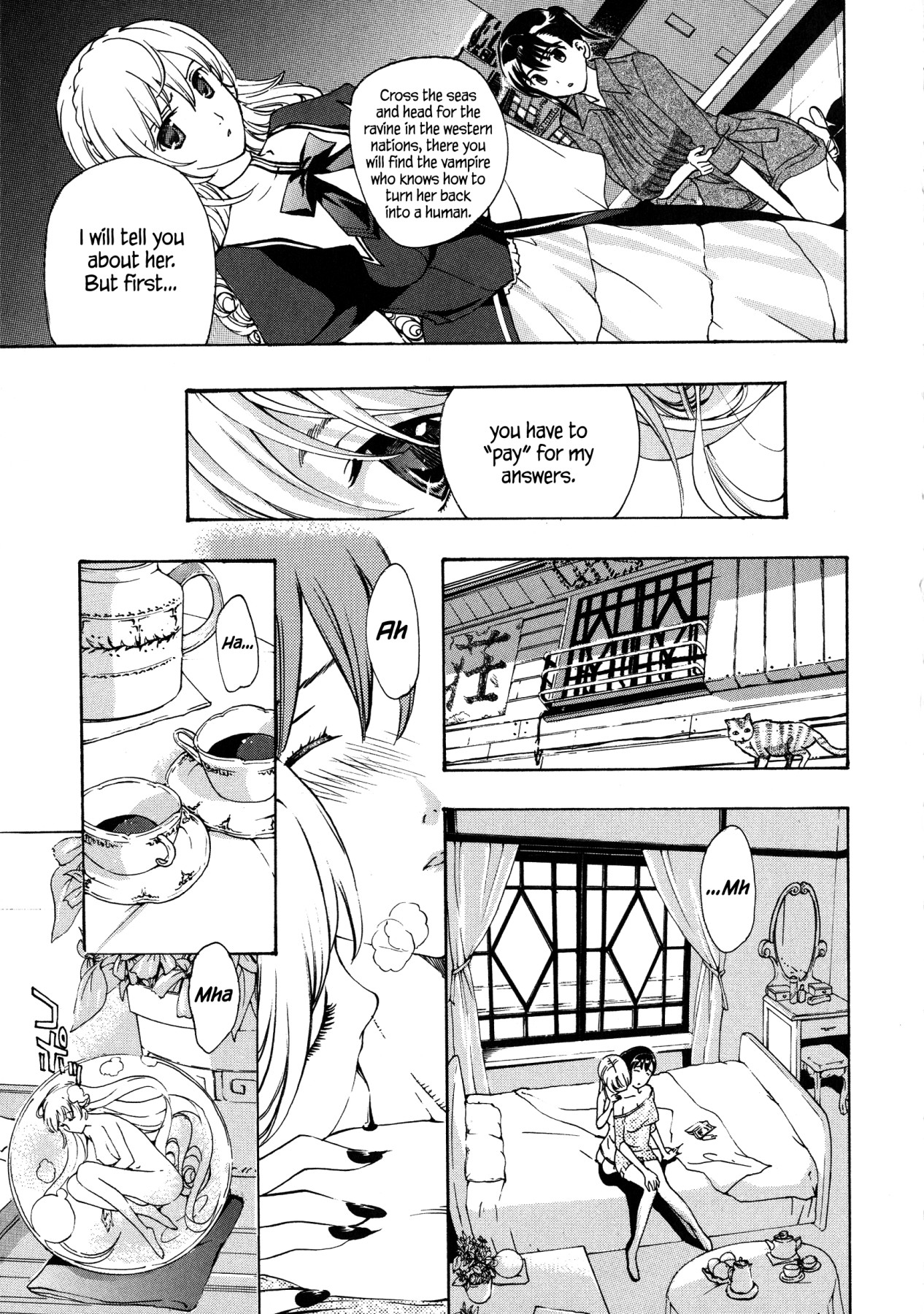 Hentai Manga Comic-Vampire Girl Black Lily-Read-175